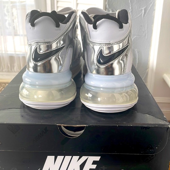 Nike Air More Uptempo 720 QS 1 white/black/Chrome - Picture 2 of 3